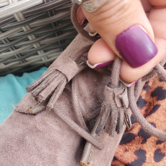 Madden Girl Dallyy Wedge Ankle Bootie Lace Up Women's Size 8 EUC - Picture 9 of 11